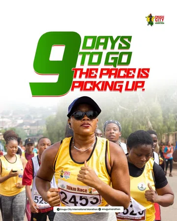 AFN, World Athletics Officials Set to Storm Enugu City Marathon in 9 Days