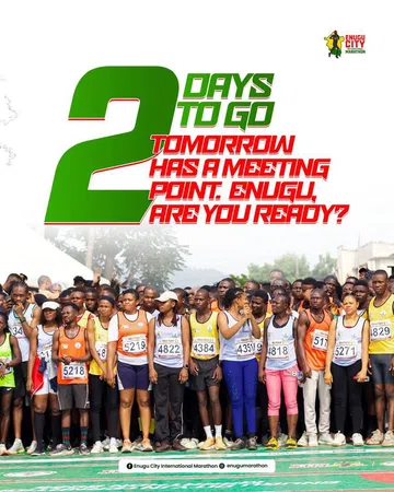 Enugu City International Marathon: World-Class Road Race Set to Ignite Coal City in 48 Hours
